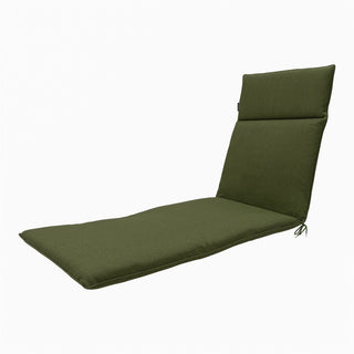 ECO+ wasserabweisende Gartenliege Auflage ca. 190x60cm - Moss Green