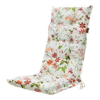 Milly Wasserabweisende Hochlehnerauflage - ca. 123x50cm - Natural