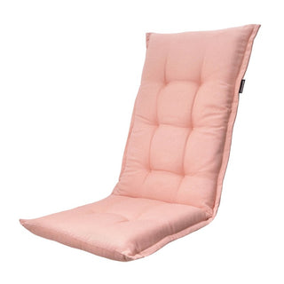 NAPELS Wasserabweisende Hochlehnerauflage - ca. 123x50cm - Salmone