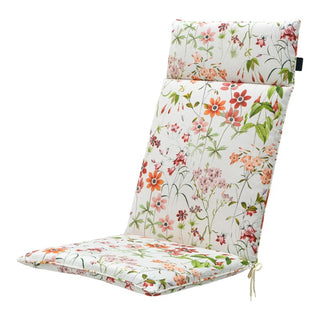 OUTDOOR+ Wasserabweisende Universal-Hochlehnerauflage - ca. 120x50cm - Milly natural