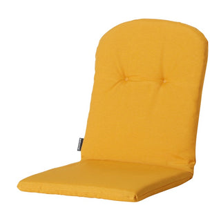 PANAMA Niedriglehner-Auflage mit halbrundem Rückenkissen - ca. 96x45cm - Golden glow