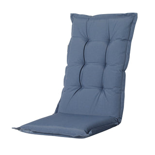 PANAMA Wasserabweisende Hochlehnerauflage - ca. 123x50cm - Safier Blue