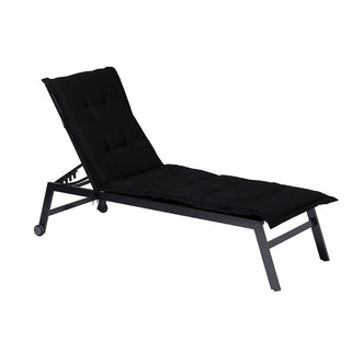 PANAMA Gartenliege Auflage ca. 200x60cm - Black