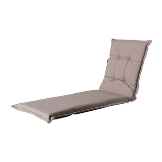 PANAMA Outdoor+ wasserabweisende Gartenliege Auflage ca. 200x60cm - Taupe