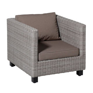 MANCHESTER wasserabweisende Lounge Kissen-Set - Taupe