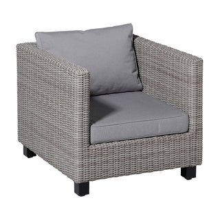 MANCHESTER wasserabweisende Lounge Kissen-Set - Light Grey