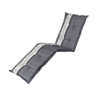 MADISON GARDEN Gartenliege Auflage ca. 200x60cm - Grey