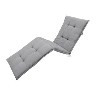 NAPELS wasserabweisende Gartenliege Auflage ca. 200x60cm - Grey