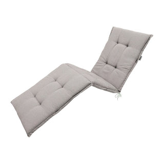 NAPELS wasserabweisende Gartenliege Auflage ca. 200x60cm - Taupe