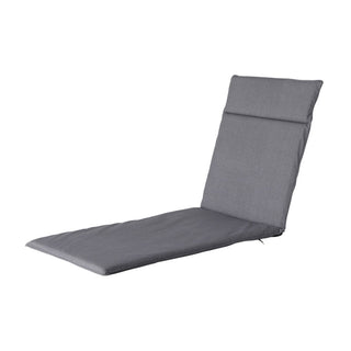 OXFORD wasserabweisende Gartenliege Auflage ca. 190x60cm - Grey