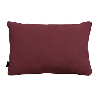 PANAMA Dekokissen mit Paspel - ca. 40x60cm - Bordeaux