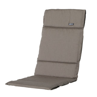 RIB De luxe Hochlehnerauflage - ca. 125x50cm - Liver