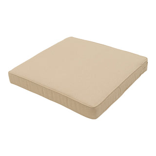 ECO+ wasserabweisende Lounge Sitzkissen - ca. 60x60cm - Beige Canvas